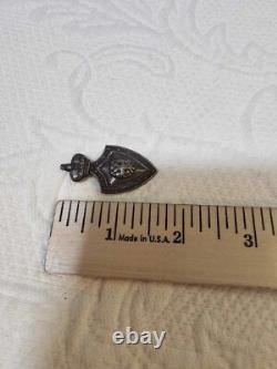 1901 BADGE Sterling IMPERIAL JETTON MEDAL RUSSIA ANTIQUE JETON Silver- 11g