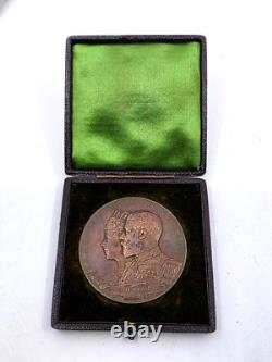 1901 Duke & Duchess Of Cornwall & York Royal Visit To Canada Medal Boxed M953