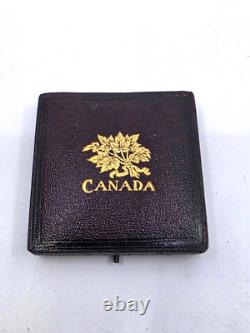 1901 Duke & Duchess Of Cornwall & York Royal Visit To Canada Medal Boxed M953