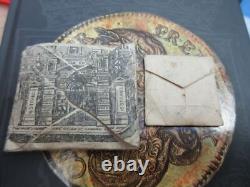 1902 Edward VII Coronation Medal Silver in 1902 ROYAL MINT & AMERICAN EXCHANGE