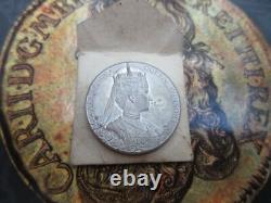 1902 Edward VII Coronation Medal Silver in 1902 ROYAL MINT & AMERICAN EXCHANGE