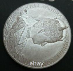 1902 Edward VII Coronation Medal Silver in 1902 ROYAL MINT ENVELOPE Cc2