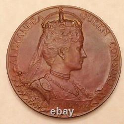 1902 Great Britain Royal Mint Edward VII Bronze Coronation Medal