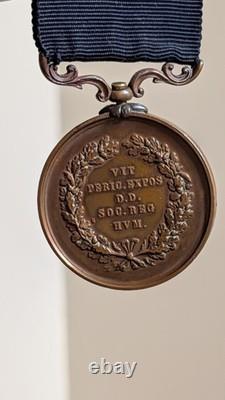1905 Royal Humane Society Bronze Medal (38mm) Name Engraved STUNNING Rescuer