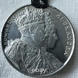 1905 UK Edward VII Royal visit to University of Sheffield Medal High Grade