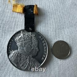 1905 UK Edward VII Royal visit to University of Sheffield Medal High Grade