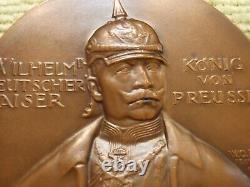 1910 60mm Bronze Medal Wilhelm II Inauguration of the Royal Palace, Poznan Posen