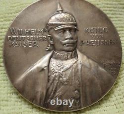 1910 60mm Silver Medal Wilhelm II Inauguration of the Royal Palace, Poznan Posen