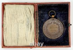 1910 Bronze Royal Academy of Music Organ Award Medal withcase