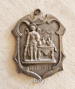 1913 RUSSIAN IMPERIAL JETON MEDAL ANNIVERSARY of ROMANOV'S REIGN TIFLIS TBILISI