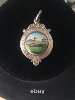 1922 IMPERIAL CHALLENGE SHIELD SHOOTING MEDAL Miniature rifle 925 Birmingham