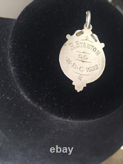 1922 IMPERIAL CHALLENGE SHIELD SHOOTING MEDAL Miniature rifle 925 Birmingham