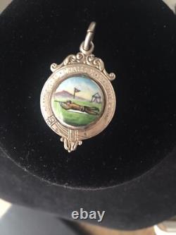 1922 IMPERIAL CHALLENGE SHIELD SHOOTING MEDAL Miniature rifle 925 Birmingham