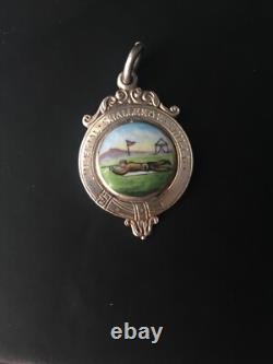 1922 IMPERIAL CHALLENGE SHIELD SHOOTING MEDAL Miniature rifle 925 Birmingham