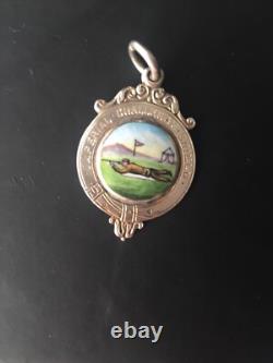 1922 IMPERIAL CHALLENGE SHIELD SHOOTING MEDAL Miniature rifle 925 Birmingham