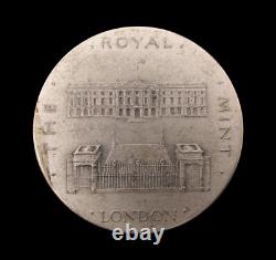 1924 BRITISH EMPIRE EXHIBITION ROYAL MINT 36mm SILVER MEDAL