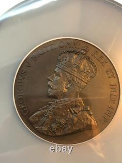 1924 British Empire Exhibition Official Commemorative Medal By Percy Metcalfe