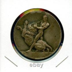 1925 Royal Artillery 5th Field Brigade First Place Relay Race 38mm White Medal