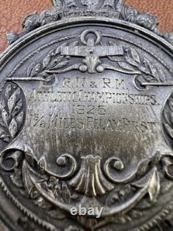 1925 Royal Navy & Royal Marines Championship Silver Hallmarked Medal 31,79g 39mm