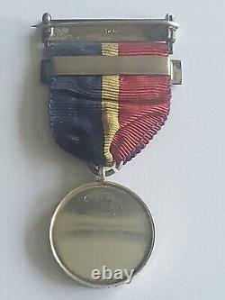 1928 China Shanghai Volunteer Corps Cup Royal Marines Silver Medal