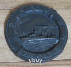 1932 Imperial Japanese Navy Destroyer Hibiki Launching Commemorative Medal