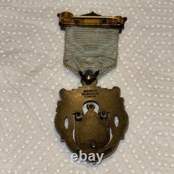 1934 Royal Masonic Institution for Boys Steward Jewel Medal Spencer London 925