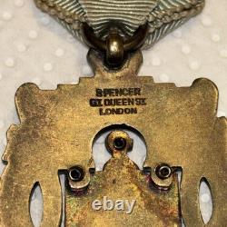 1934 Royal Masonic Institution for Boys Steward Jewel Medal Spencer London 925