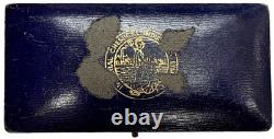 1936 Gold Great Britain Imperial Chemical Britania Standing Cased Medal