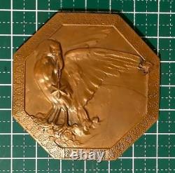 1936 Imperial Japanese Army Support Association 40th Anniversary Bronze Medal