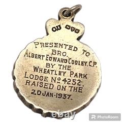 1937 Royal Antediluvian Order of Buffaloes Medal England Harp Tavern 24grams