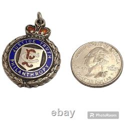1937 Royal Antediluvian Order of Buffaloes Medal England Harp Tavern 24grams