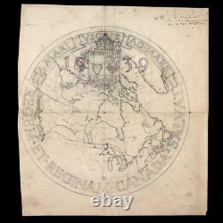 1939 $50 Royal Visit Medallion Sketch Design 5oz Fine Silver Coin + FREE BONUS