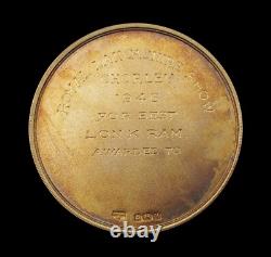 1946 ROYAL AGRICULTURAL SOCIETY OF ENGLAND 51mm SILVER MEDAL BY MAPPIN & WEBB