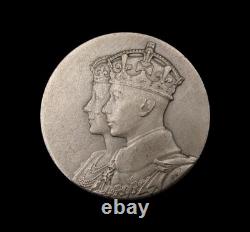 1947 ROYAL VISIT TO SOUTHERN RHODESIA 39mm SILVER MEDAL BY THE ROYAL MINT