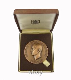 1952 PRINCE PHILIP ROYAL SOCIETY OF ARTS 57mm MEDAL CASED