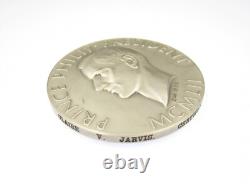 1952 PRINCE PHILIP ROYAL SOCIETY OF ARTS 57mm SILVER MEDAL BY METCALFE