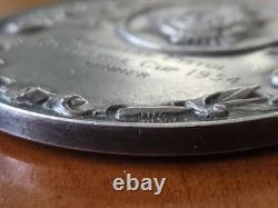 1954 British Army RASC Officers Pistol Challenge Cup Sterling Silver Medal 28grm