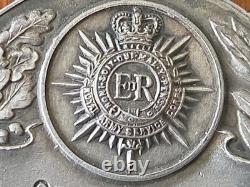 1954 British Army RASC Officers Pistol Challenge Cup Sterling Silver Medal 28grm