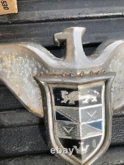 1955 1956 Chrysler Imperial MOPAR Rear Deck Lid Trunk Emblem Ornament Medallion