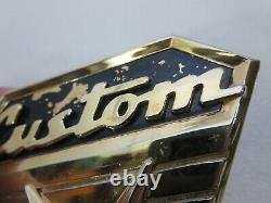 1955 Dodge Custom Coronet Lancer quarter panel GOLD medallion emblem OEM