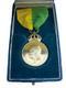 1956 Sweden Gustaf VI 23k Gold Medal Of Merit Royal Patriotic Society Boxed Rare
