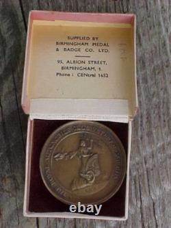 1961 The Royal Automobile Club Veteran Car Run Bronze Medallion Brighton England