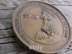 1961 The Royal Automobile Club Veteran Car Run Bronze Medallion Brighton England