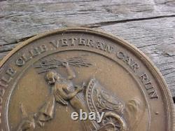 1961 The Royal Automobile Club Veteran Car Run Bronze Medallion Brighton England
