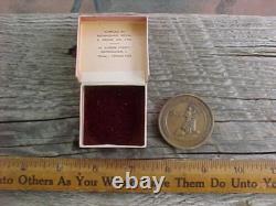 1961 The Royal Automobile Club Veteran Car Run Bronze Medallion Brighton England