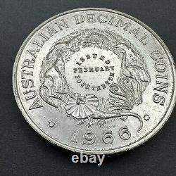 1965 1966 Opening Royal Australian Mint Decimal Currency Silver Medal Sc77/L429