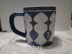 1967 Royal Copenhagen First Yr Large Annual Mug With Silver Medallion