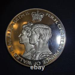 1969 Investiture of Charles Prince Of Wales 0.999 Fine Silver Medals