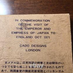 1971 Imperial Visit of Japan to Great Britain, Silver Commemorative Medal
