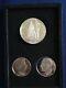 1972 Franklin Mint Royal Silver Wedding Anniversary Silver Art Medal Set E0845